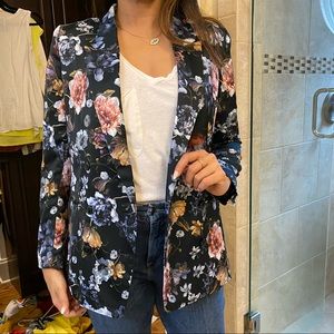 Floral Blazer